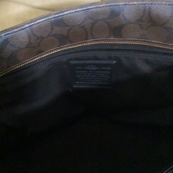 Coach travel or computer bag in like new condition - Picture 4 of 5